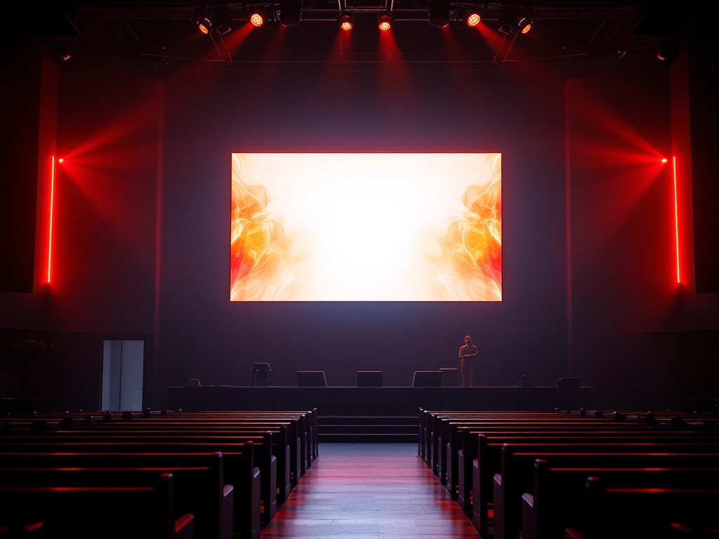 LED screen for a Phoenix church