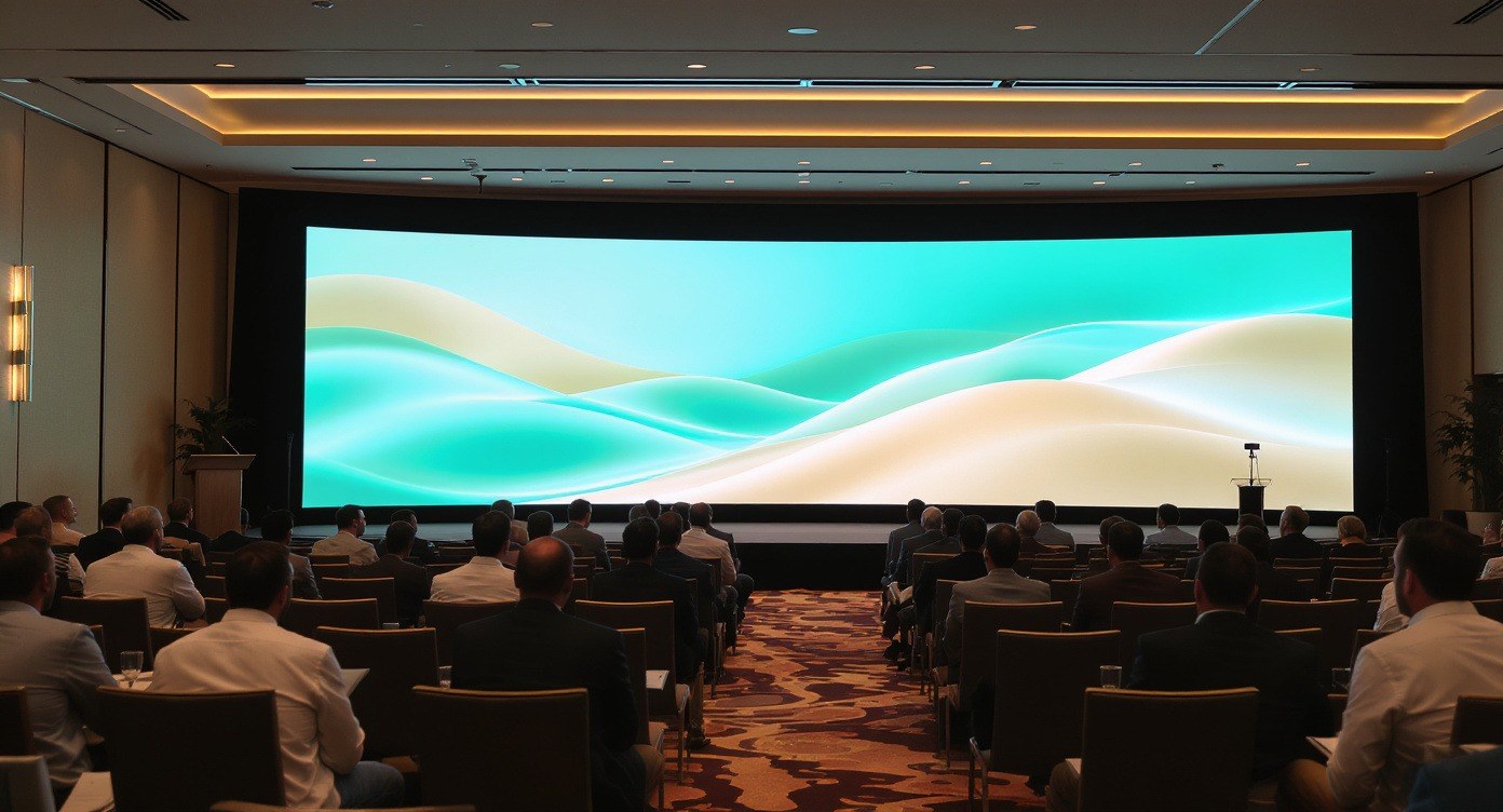 LED video wall at a corporate event in Phoenix