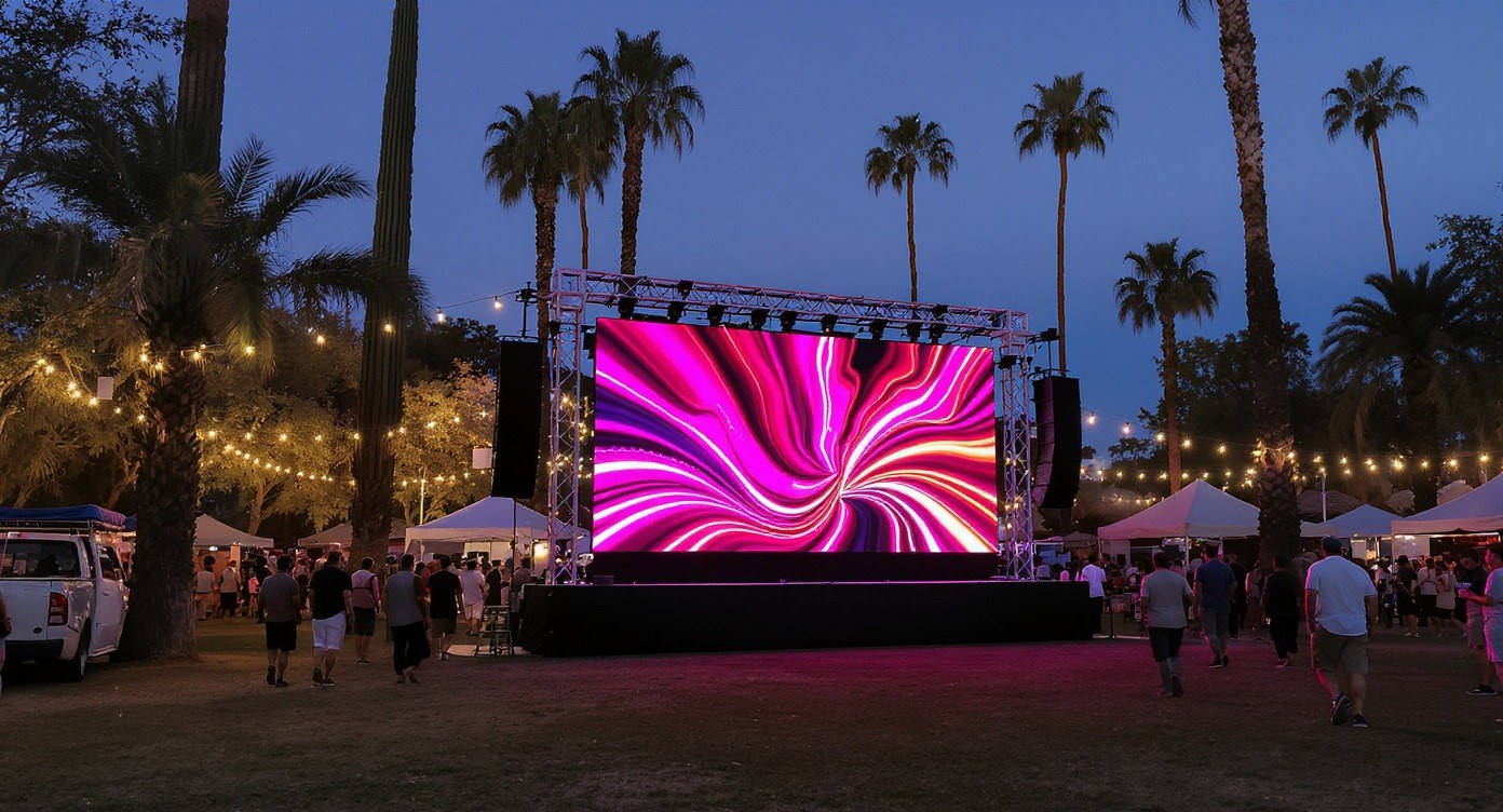 LED video wall rental and installation in Apache Junction, AZ